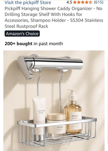 Pickpiff shower caddy hanging - shower,