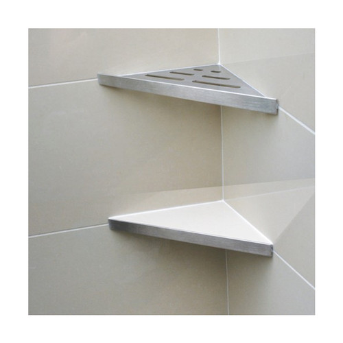 Reversible tile shower shelf - shower,