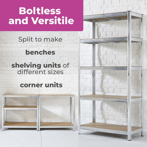 Tier adjust garage shelves - adjust,