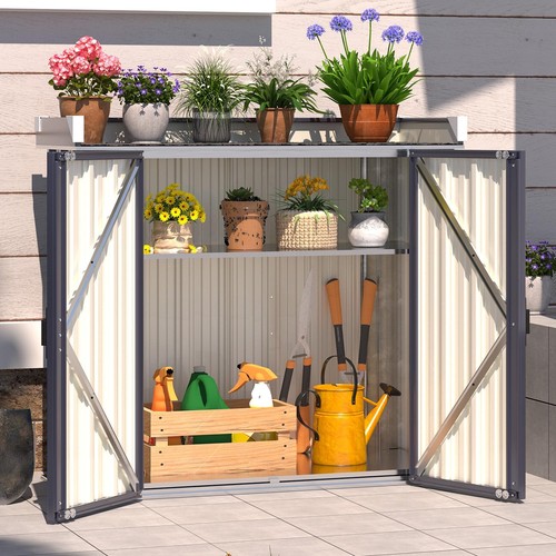 Metal garden storage - storage, box