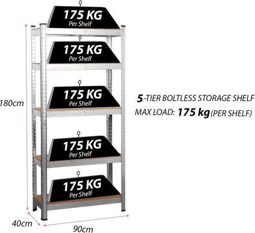 Steel tier storage shelving - tier,