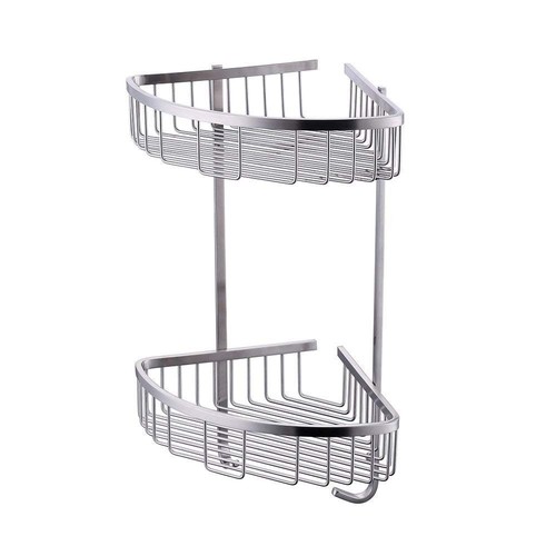 Stainless steel shower caddy - steel,