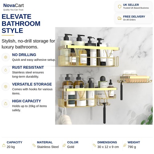 Storage rack gold - storage,
