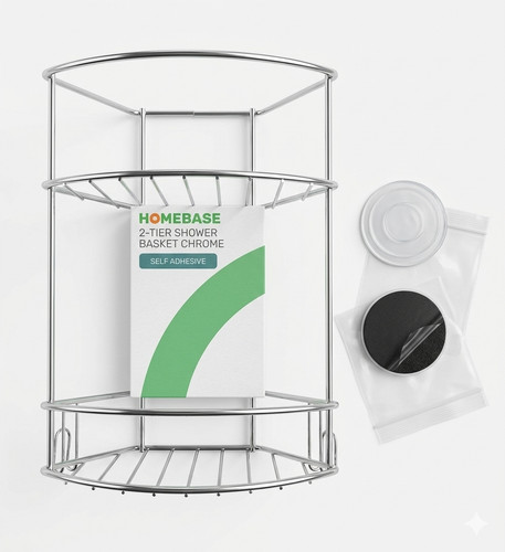 Tier rust free shower caddy - rust,