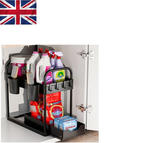 Elegant tier under sink - 2-tier,