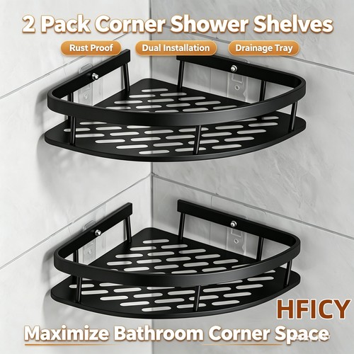 Stainless steel shower caddy - steel,
