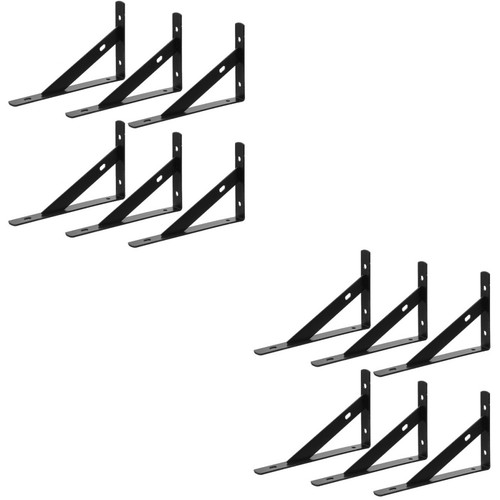 12pcs reusable black - 12pcs,