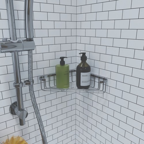 Croydex bathroom corner shelf - croydex,