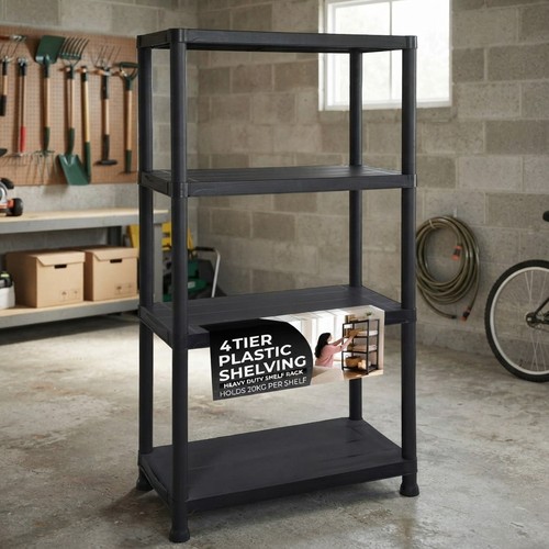 Tier garage shelving - shelving, units