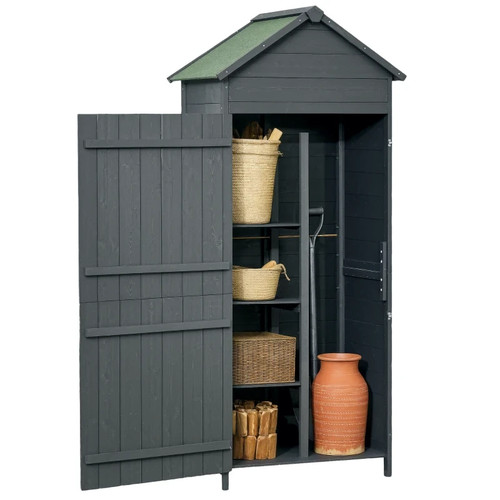 Outdoor garden shed for wooden - outdoor,